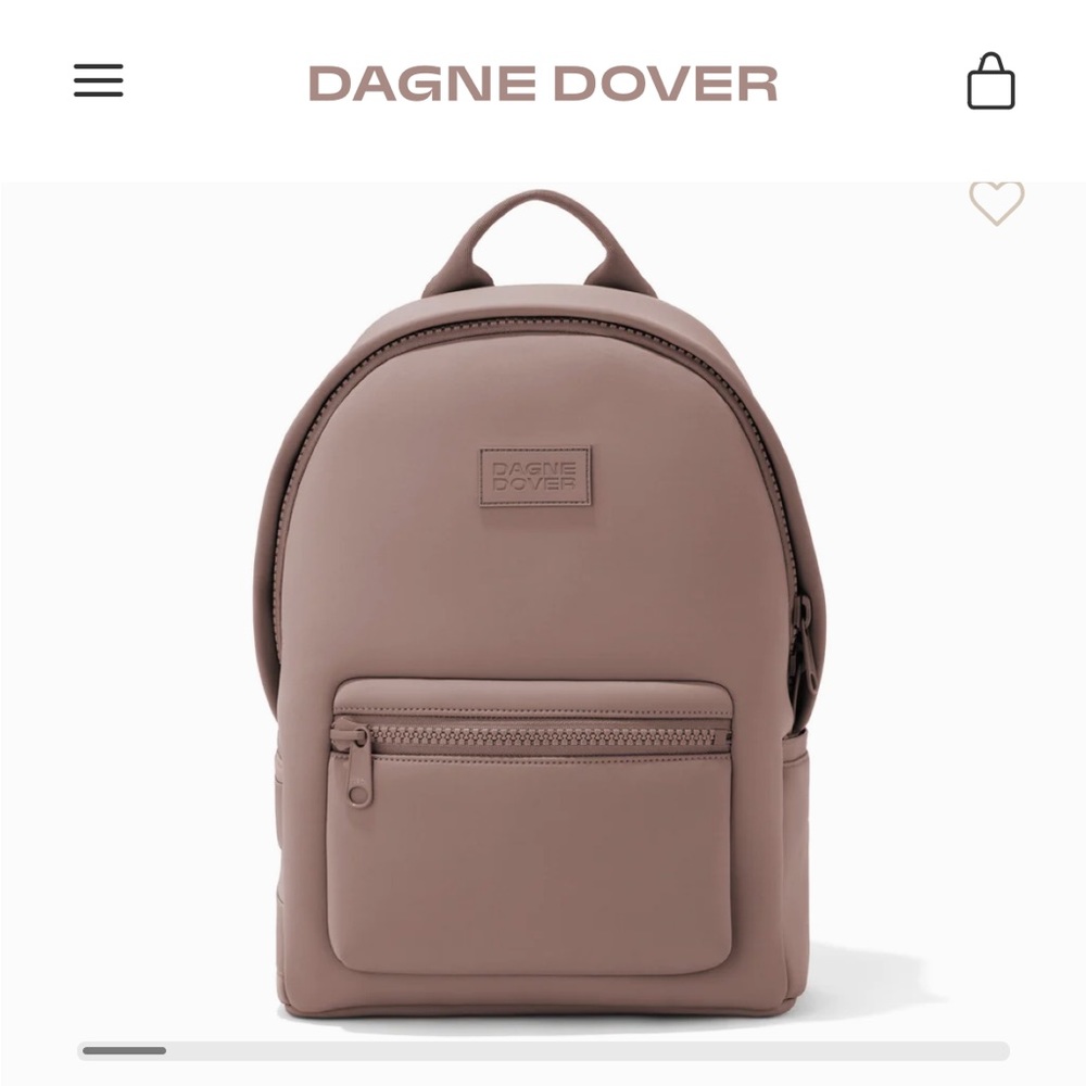 Dagne Dover Dakota Neoprene Backpack in Dune